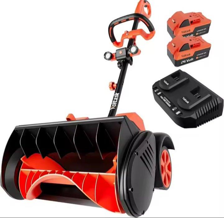 Pelle à Neige Électrique Sans Fil 24V – 16’’ Largeur, 8’’ Profondeur, Autonomie 30 min | Légère et Performante - Ma boutique