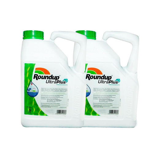 Herbicide Glyphosate ROUNDUP UltraPlus 2 x 5L - Désherbant 