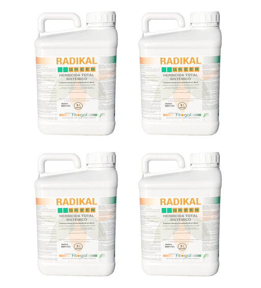 Herbicide RADIKAL 4 x 5L ( convient à tout type de jardin) - Désherbant 