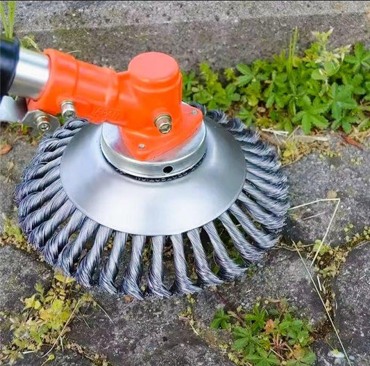 Tête universelle pour désherbage et coupe-gazon