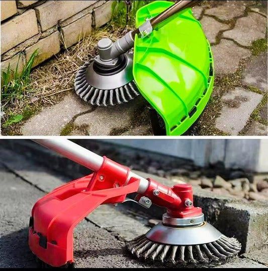 Tête universelle pour désherbage et coupe-gazon